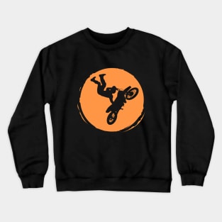 Moto Rider Crewneck Sweatshirt